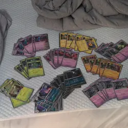 Pokemon TCG 50-Card Cosmos Holo Lot Pikachu Gengar Darkrai Ogerpon 2024 - Image 1