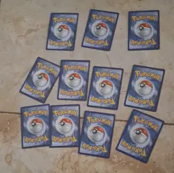 Pokemon TCG Base Set Unlimited 10 Card Lot Mewtwo Arcanine Tangela + More - Image 2