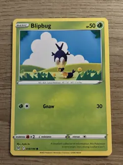 Pokemon TCG 3 Card Lot Blipbug Sandygast Munna crochet artwork - Image 2
