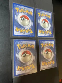 Pokemon TCG Fossil 1st Edition 4-Card Lot EN 1999 Zubat Golbat Recycle Gambler - Image 3