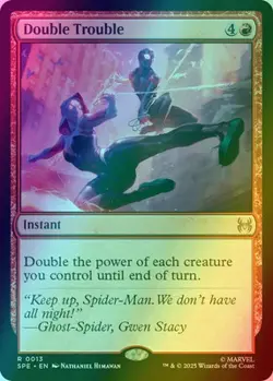 MTG - Double Trouble - SPE 13 - FOIL - NM - Image 1