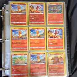 Nintendo Pokemon TCG Pokemon GO Mixed Card Lot English Charmander Pikachu - Image 4