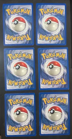 Neo Revelation 6-Card Lot EN 2000 Murkrow Chinchou Quagsire Swinub Pokemon TCG - Image 2