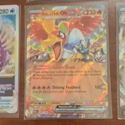 Pokemon TCG 6-Card Ultra Rare Lot Palkia VSTAR Sylveon ex Ho-Oh ex Tera - Image 3