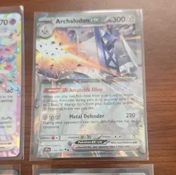 Pokemon TCG 6-Card Ultra Rare Lot Palkia VSTAR Sylveon ex Ho-Oh ex Tera - Image 5