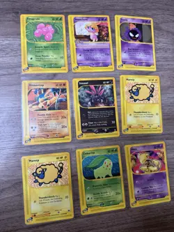 Pokemon TCG E Reader Expedition Card Lot LP - MP CLEAN Lot of 40 ONLY 1 HOLO - Image 5
