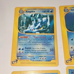 Pokemon Card Lot Kingdra Aquapolis Seadra Misty's Horsea Gym Heroes TCG - Image 5
