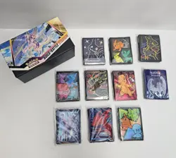 Pokemon TCG Card Sleeves Lot Of 10 Plus Etb Box New Sealed - Image 3