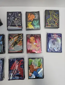 Pokemon TCG Card Sleeves Lot Of 10 Plus Etb Box New Sealed - Image 5