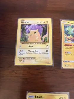 Pikachu Pokemon TCG Card Lot Of 9 Collection Lot Non Holo - Image 2