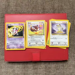 Pokemon TCG Jungle WOTC 29 Card Lot Eevee Meowth Mr. Mime Jigglypuff - Image 1