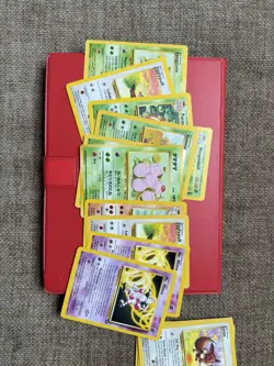 Pokemon TCG Jungle WOTC 29 Card Lot Eevee Meowth Mr. Mime Jigglypuff - Image 2