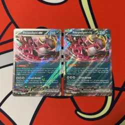 Fezandipiti EX 142/217 2-Card Pokemon TCG Lot - Image 1