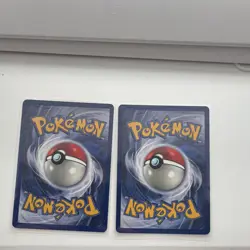 Pokemon TCG Fossil Holo Dragonite 4/62 & Gengar 5/62 2-Card Lot (1999) - Image 2
