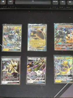 Pokemon TCG SM Black Star Promos GX/EX Holo Promo 6 Card Lot bundle 2018-2015 - Image 1