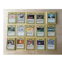 Pokemon TCG Base Set Trainer Card Lot - Image 1