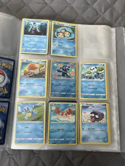 Pokemon TCG Sun & Moon Card Lot in Binder Pages, English Pokemon & Trainer - Image 3