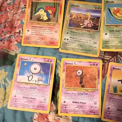 Pokemon TCG Neo Revelation 15-Card Lot Unlimited ENG Larvitar/Onix/Tyrogue manti - Image 2