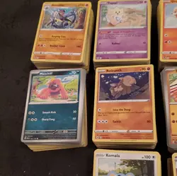 Pokemon TCG 1,000 card bulk lot. All common & uncommon regulars. Near mint. - Image 3