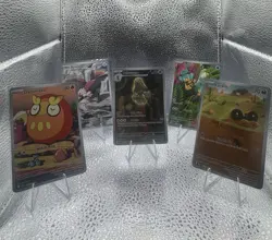 Pokemon TCG Black bolt (6) Card Lot illustration rare ENG Scarlet & Violet NM - Image 1