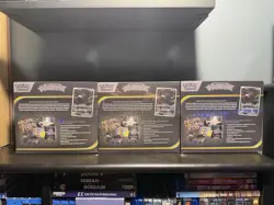 Pokemon TCG Pitch Black Etb A Lot Of Three Brand New With Promo Card - Image 3