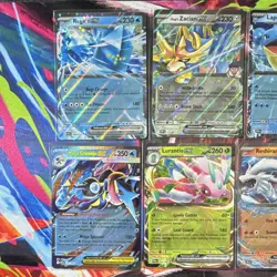 Pokemon TCG Holo ex & 1 Full Art 14 card lot - Image 2