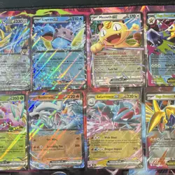Pokemon TCG Holo ex & 1 Full Art 14 card lot - Image 3