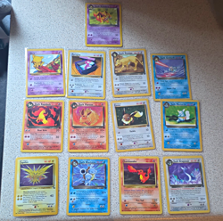 Nintendo Pokemon TCG Team Rocket 12-Card Lot Dark Persian Golduck English 2000 - Image 1
