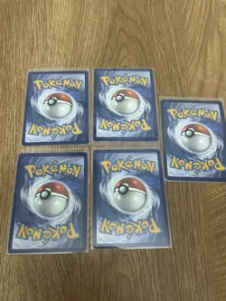 Pokemon TCG 5-Card Full Art Holo Lot Blaziken Charizard Scizor Gardevoir Tox - Image 2
