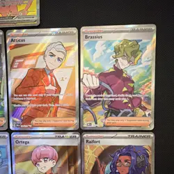 Pokemon TCG Prismatic Evolutions Holo Full Art 9-Card Lot Ogerpon ex Amarys - Image 4