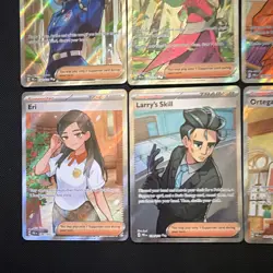 Pokemon TCG Prismatic Evolutions Holo Full Art 9-Card Lot Ogerpon ex Amarys - Image 5