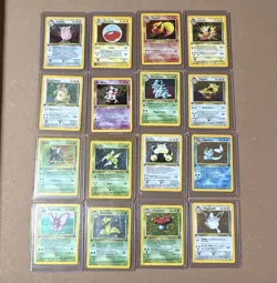 Wizards of the Coast Pokemon TCG 64-Card Lot Jungle.1-64 set 1ST EDITION!! - Image 1