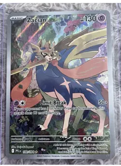Full Art Foil Pokemon TCG 5-Card Lot: Rosa's Encouragement, Zacian & More - Image 2