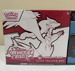 Pokemon Black Bolt White Flare Pokemon Center Elite Trainer Box ETB Sealed MINT! - Image 2