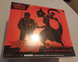Destined Rivals Pokemon Center Elite Trainer Box PC ETB New & Sealed Pokemon TCG - Image 2