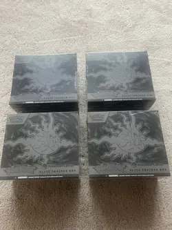 4x Pokemon TCG Pitch Black Pokemon Center ETB Elite Trainer Box Brand New Sealed - Image 1