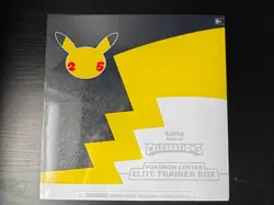 Pokemon 25th Celebrations Elite Trainer Box Pokemon Center ETB Sealed - Image 1