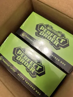LOT 2 - ME03: PERFECT ORDER -POKEMON CENTER-ELITE TRAINER BOX SEALED SHIPS FAST - Image 1