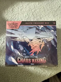 Pokemon TCG Chaos Rising Elite Trainer Box New Sealed - Image 1