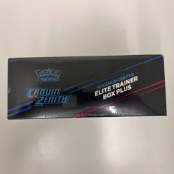 POKEMON TCG CROWN ZENITH POKEMON CENTER ELITE TRAINER BOX PLUS *FACTORY SEALED* - Image 4