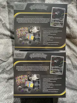 ✨Pitch Black Pokemon Center Elite Trainer Box x2 - Sealed✨ - Image 2