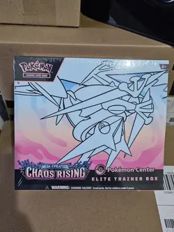 Pokemon TCG Chaos Rising Pokemon Center Elite Trainer Box (ETB) x2 - SEE IMAGES - Image 1