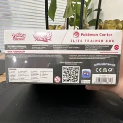 Pokemon TCG Pokemon Center Elite Trainer Box Scarlet & Violet White Flare Sealed - Image 5