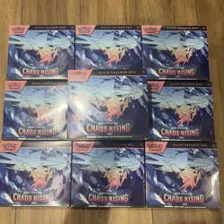 Pokemon TCG Mega Evolution Chaos Rising Elite Trainer Box ETB New Ripped Seal - Image 1