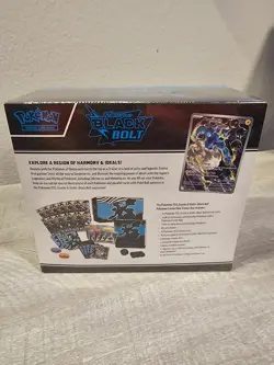 Pokemon Center Black Bolt Elite Trainer Box ETB Exclusive Factory Sealed - Image 4