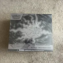 Pokemon Center Mega Evolution Pitch Black Elite Trainer Box ETB damaged seal - Image 1