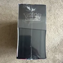 Pokemon Center Mega Evolution Pitch Black Elite Trainer Box ETB damaged seal - Image 2