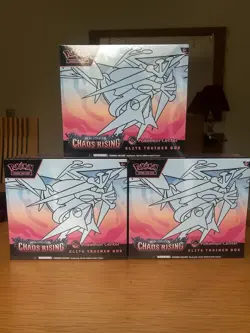 Pokemon Chaos Rising POKEMON CENTER ETB 🔥 ELITE TRAINER BOX - Image 1