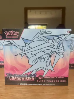Pokemon Chaos Rising POKEMON CENTER ETB 🔥 ELITE TRAINER BOX - Image 2
