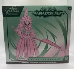 Pokemon Paradox Rift Elite Trainer Box ETB Iron Valiant Factory Sealed - Image 1